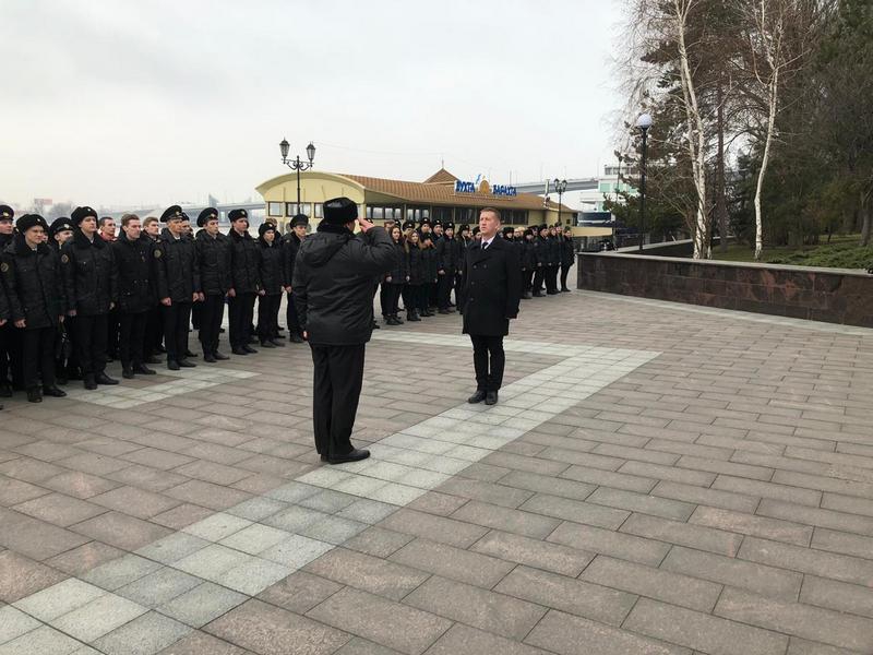Торжественное построение