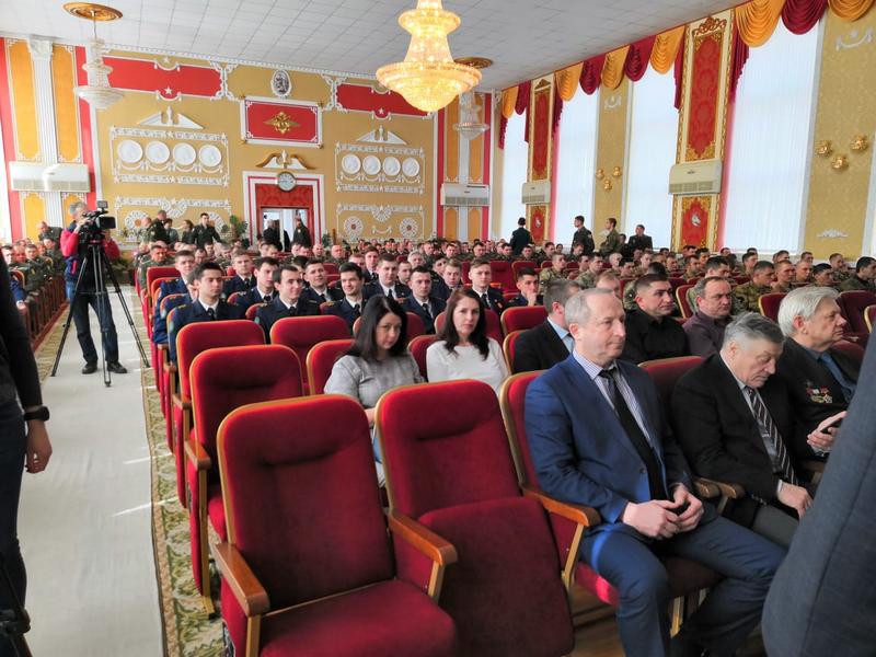 Торжественное гашение марки