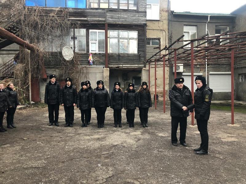 Поздравление курсантов и студентов