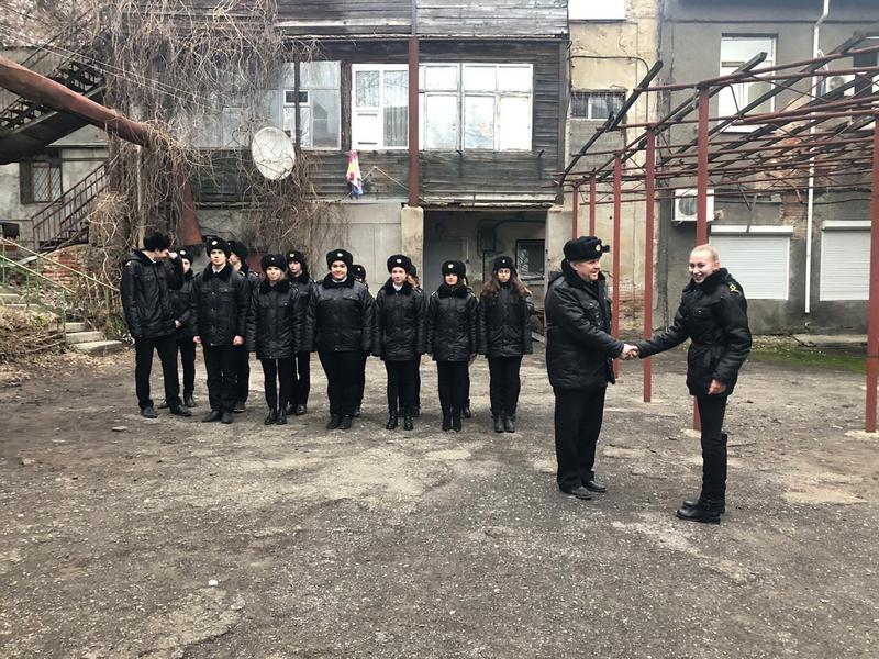 Поздравление курсантов и студентов
