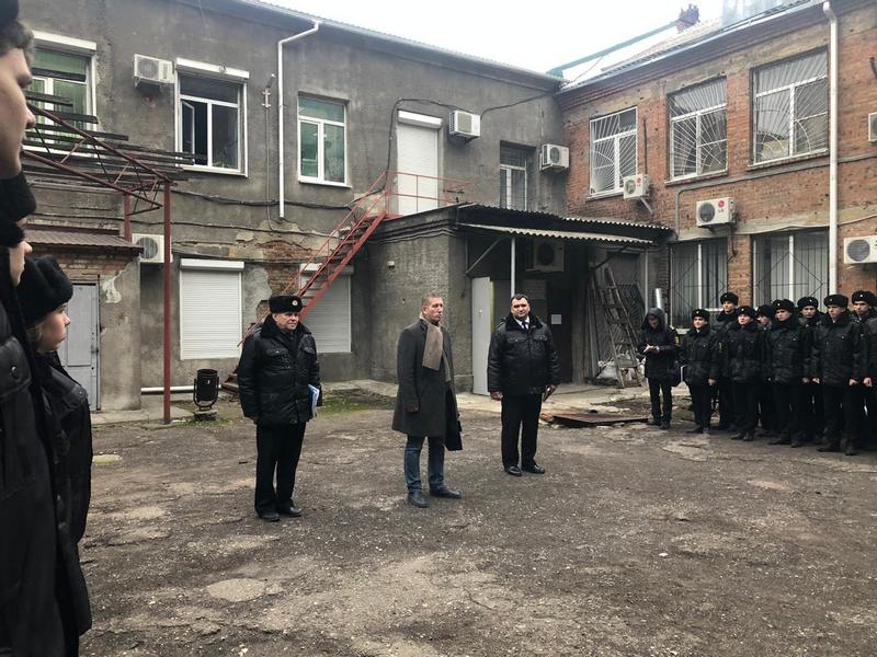 Поздравление курсантов и студентов