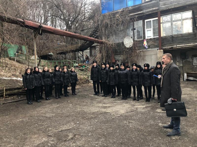 Поздравление курсантов и студентов