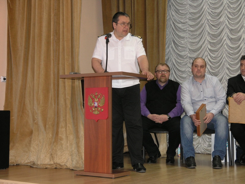 Награждение курсантов