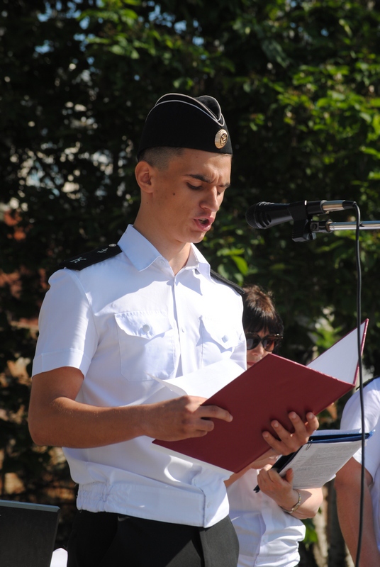Смотр строевой песни