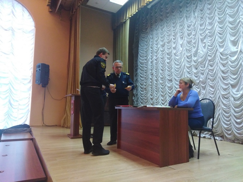 Торжественное вручение учебных свидетельств "Вахтенный моторист"