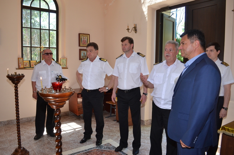 Визит А. В. Тарасенко