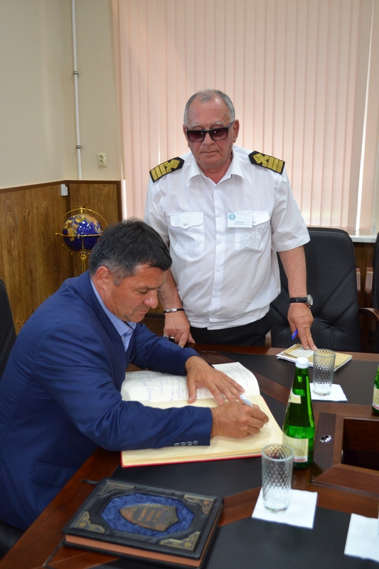 Визит А. В. Тарасенко