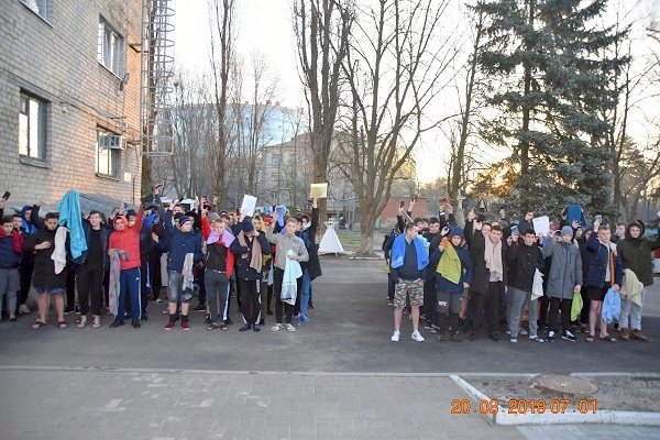 Пожарная тренировка